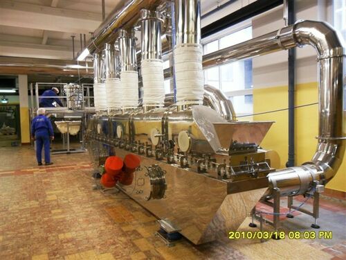 najnowsza sprawa firmy na temat Application of Vibrating Fluidized Bed Dryer for Continuous Granule Drying in Austria