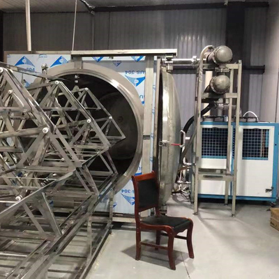 Obrotowa kuchenka mikrofalowa o mocy 48 kW