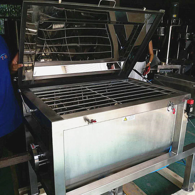 Poziomy mieszalnik wstęgowy OEM 3000L Podwójny spiralny mieszalnik wstęgowy ze stali nierdzewnej