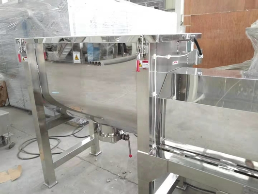 22kw wielofunkcyjny mieszalnik wstęgowy ze stali nierdzewnej do chemicznego proszku w proszku