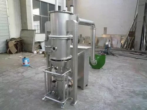 304SS 420L Suszarka ze złożem fluidalnym Maszyna do suszenia granulatu do powlekania