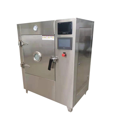 Eksperymentalna mała suszarka mikrofalowa 6kW 4,8-6 kg / H Maszyna do odwadniania próżniowego