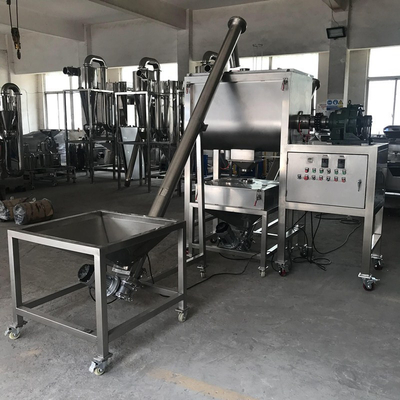 Spice Powder Poziomy mikser korytowy Przemysłowy blender wstążkowy Masala Blending Machine