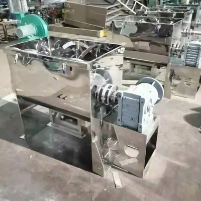 37KW U Shape Pozioma mieszarka wstążkowa Orzechy Maszyna do mieszania cukru w ​​proszku z cukrem ryżowym