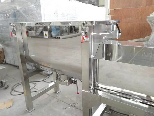 22kw wielofunkcyjny mieszalnik wstęgowy ze stali nierdzewnej do chemicznego proszku w proszku