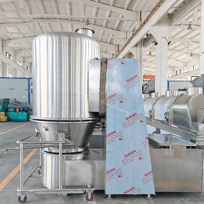 Przemysłowy suszarka płynów FBD Pharmaceutical API Powder Equipment For Continuous Dehydration Drying