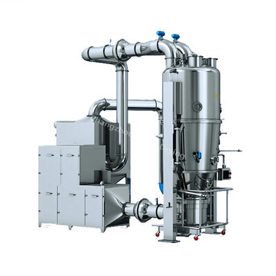 Granulator ze złożem fluidalnym SUS304 Suszarka przemysłowa o wysokiej wydajności do przetwarzania chemicznego