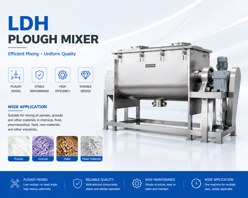 LDH-15 Precision Coulter Mixing Machine 82.5kW Przemysłowy mikser proszkowy 6000-9000kg na partię