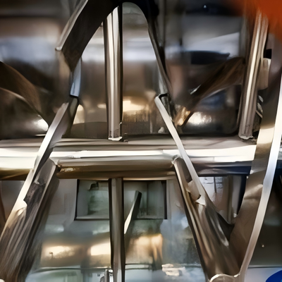 Małe mieszalnik z podwójnymi wstążkami przemysłowymi, mieszalnik proszku ze stali nierdzewnej do zastosowań laboratoryjnych