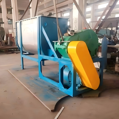 Ciężki poziomy mixer wstążkowy ze stali nierdzewnej 6000L 2400-3600kg mixer partiowy