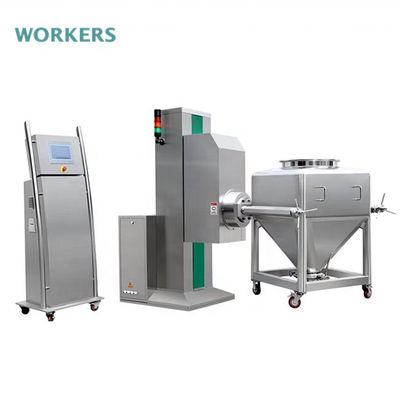 Ekran dotykowy PLC Zbiornik podnoszący 1000L IBC Bin Mixer do Nutraceuticals