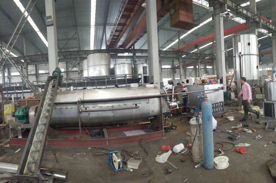 10 obr./min do 25 obr./min 4KW Hollow Paddle Dryer Energooszczędna maszyna do suszenia szlamu