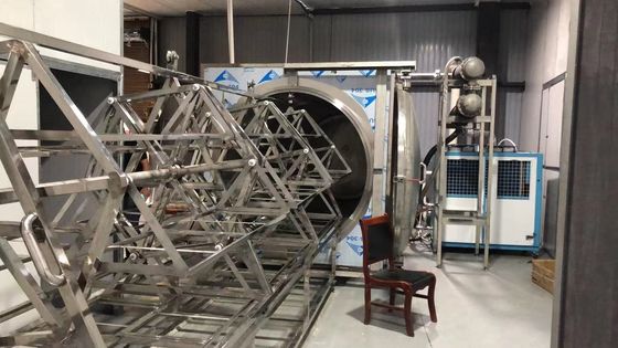 380V PLC HMI Mikrofalowa suszarka próżniowa 48KW Suszarka niskotemperaturowa