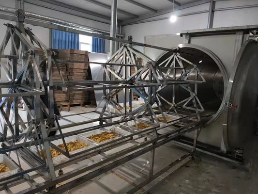 380V PLC HMI Mikrofalowa suszarka próżniowa 48KW Suszarka niskotemperaturowa