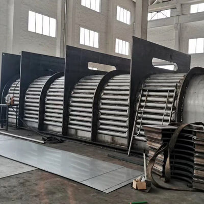 Przemysłowa suszarka szlamowa z pustymi łopatkami odwadniacz Maszyna do suszenia gnojowicy z gliny kaolinowej