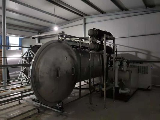 Mikrofalowa suszarka próżniowa WKS 9,6 kg / H do 12 kg / H Odwadniacz do przetwarzania żywności