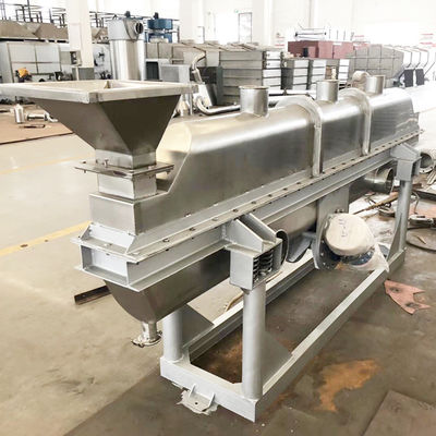 Wibracyjna suszarka fluidyzacyjna ze stali nierdzewnej w przemyśle spożywczym