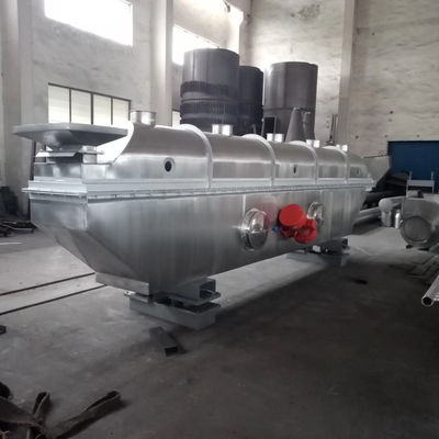 Suszarka ze złożem fluidalnym WKS Vibro z siarczanem cynku Heptahydratowa maszyna do suszenia granulatu z polipropylenu