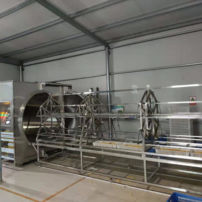 200-300 kg / H Mikrofalowa suszarka próżniowa Odwadniacz do suszenia w piecu farmaceutycznym