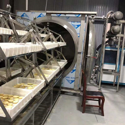 38,4-48 kg / H Mikrofalowy odwadniacz próżniowy 304 Piec do suszenia owoców ze stali nierdzewnej