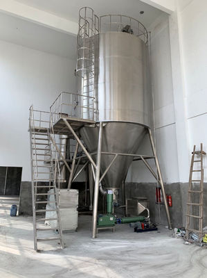 Wieża do suszenia rozpyłowego arsenianu wapnia Odśrodkowa suszarka powietrza ze stali węglowej