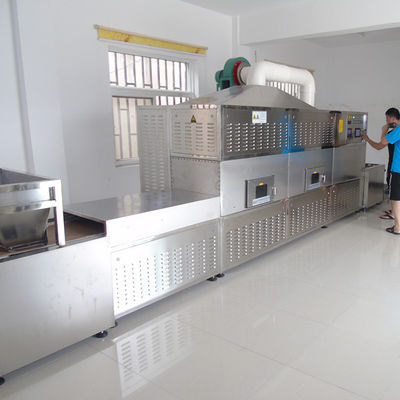 1000mm pasowa ciągła suszarka tunelowa Sterylizator mikrofalowy Przemysłowa suszarka do włosów